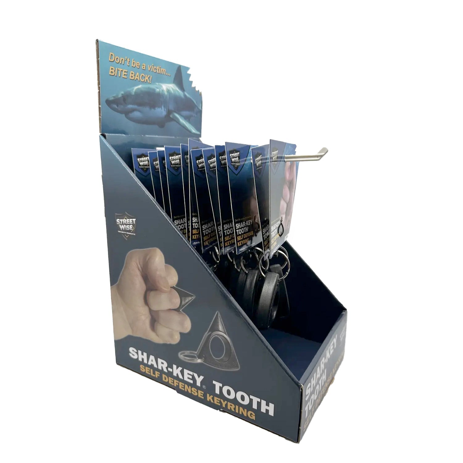 Streetwise Shar-Key Tooth Keychain - Tophatter Daily Deals