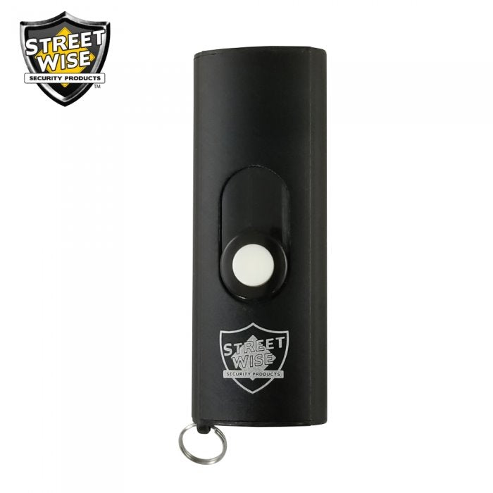 Streetwise Micro USB Slider Mini Keychain STUN GUN Rechargeable - Black SD-StunGun - Tophatter Daily Deals