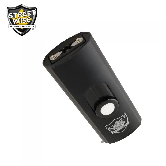 Streetwise Micro USB Slider Mini Keychain STUN GUN Rechargeable - Black SD-StunGun - Tophatter Daily Deals