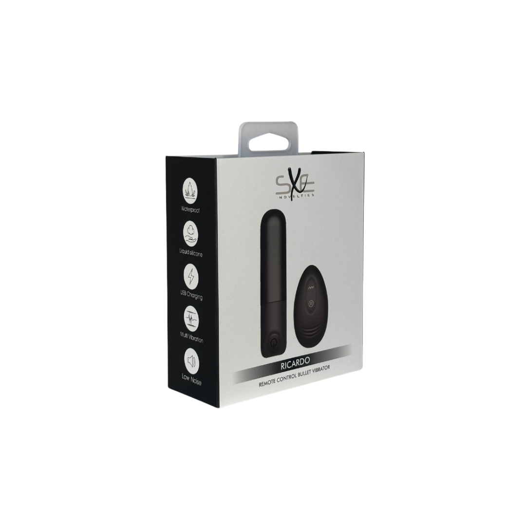 SXE Ricardo – Remote-Controlled Bullet Vibrator > Vibrators > Mini Vibrators - Tophatter Daily Deals