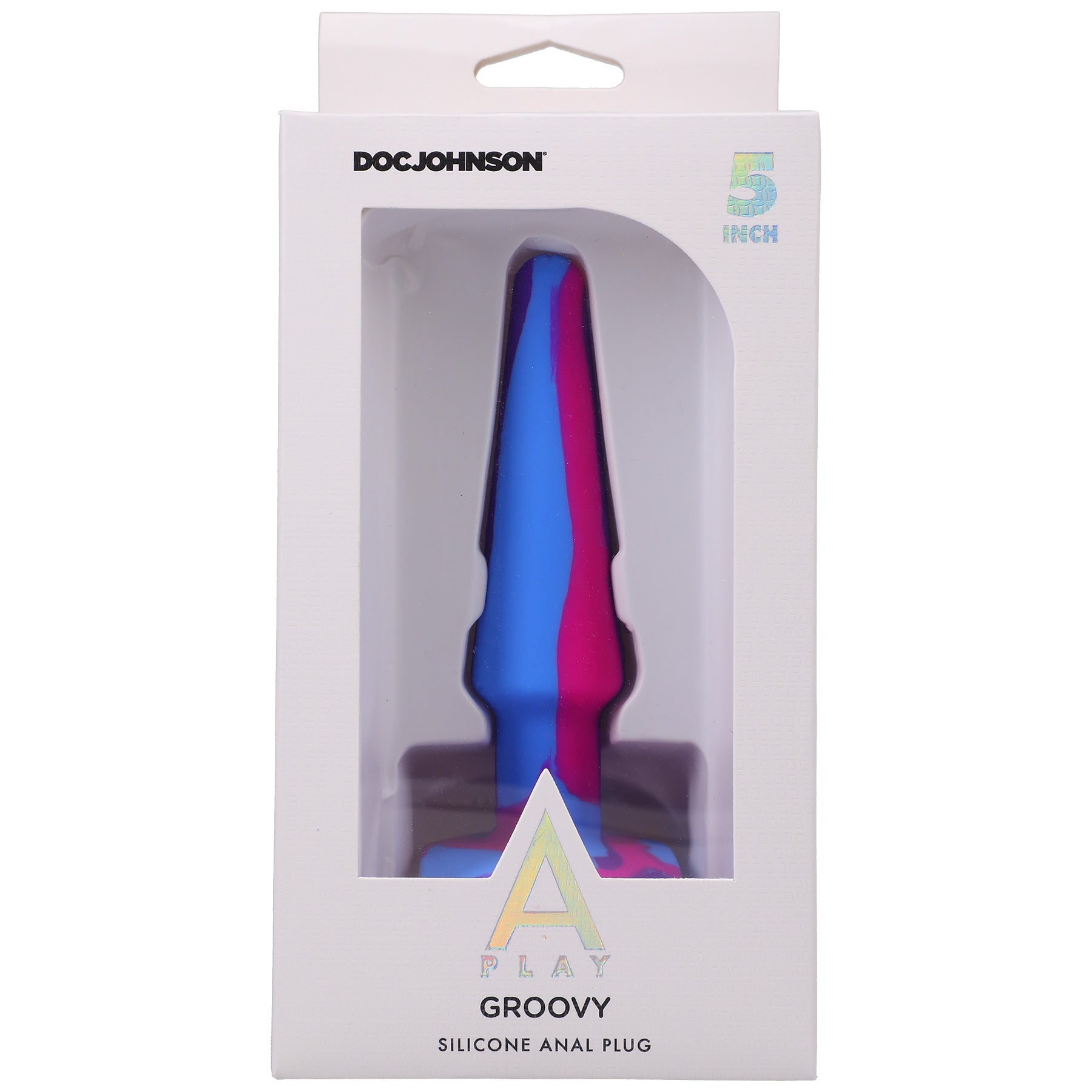 Groovy Silicone Anal Plug 5 Inch Berry > Anal Range > Butt Plugs - Tophatter Daily Deals