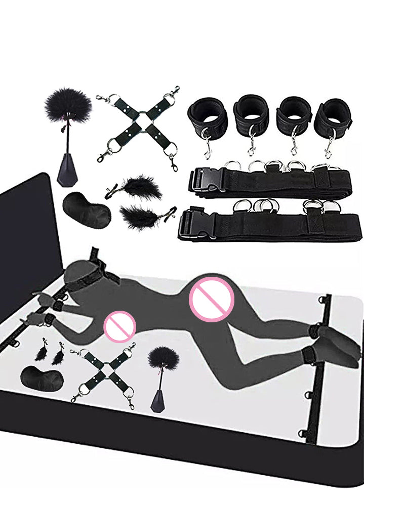 SM Bed Restraint Set, 5-Piece Kit Avidlove-Accessory - Tophatter Daily Deals