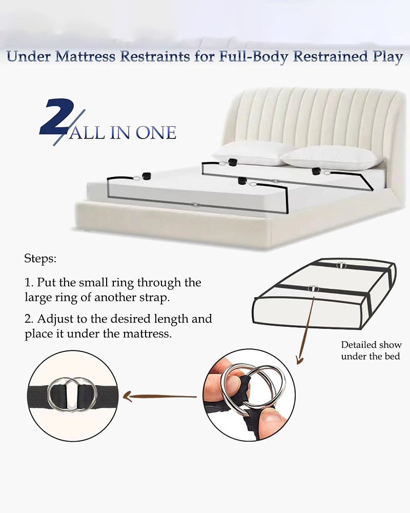 SM Sex Toys Bed Restraint Band Avidlove-Accessory - Tophatter Daily Deals