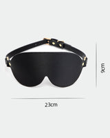 SM Supplies Leather Sunshade Eye Mask Avidlove-Accessory - Tophatter Daily Deals