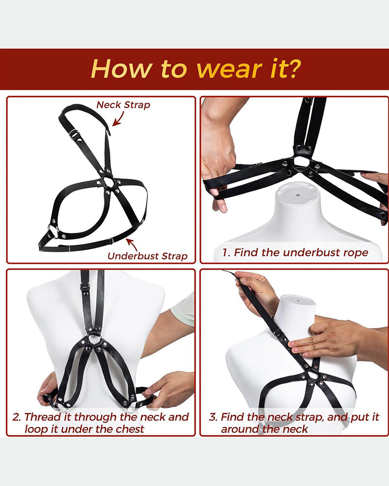 SM Supplies Leather Bondage Belt Avidlove-Accessory - Tophatter Daily Deals