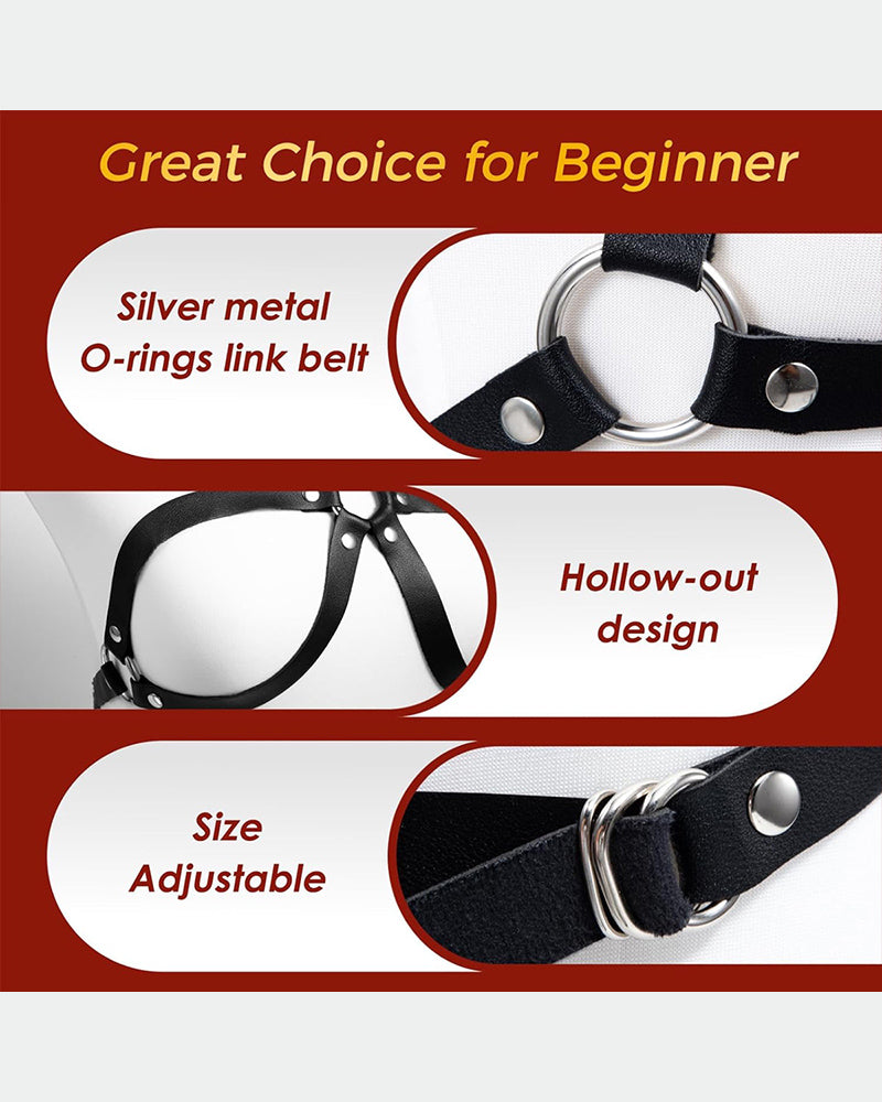 SM Supplies Leather Bondage Belt Avidlove-Accessory - Tophatter Daily Deals