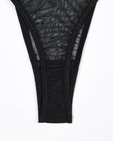 4 Piece Sheer Mesh Bra and Thong Set Avidlove-Bra Sets - Tophatter Daily Deals