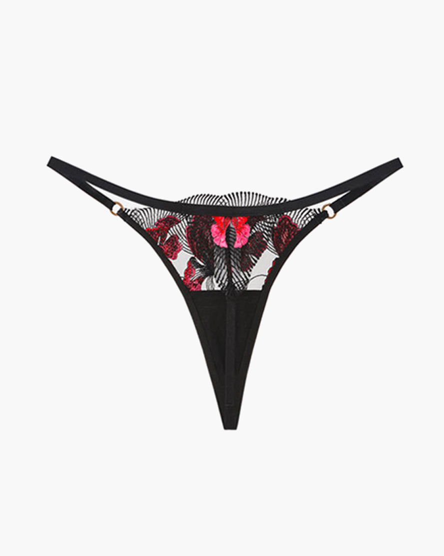Embroidered Maple Leaf Thong Avidlove-Panty - Tophatter Daily Deals