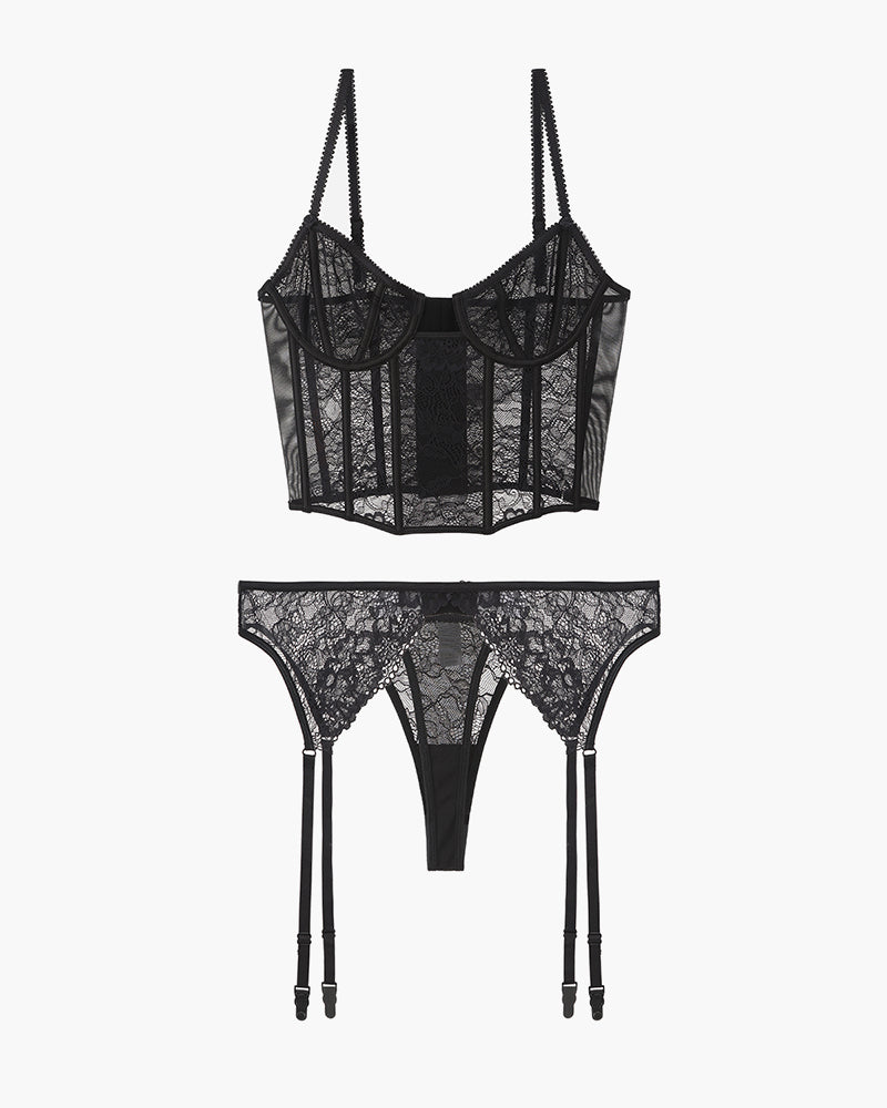Push Up Corset Bra and Panty Sets Avidlove-Bra Sets - Tophatter Daily Deals
