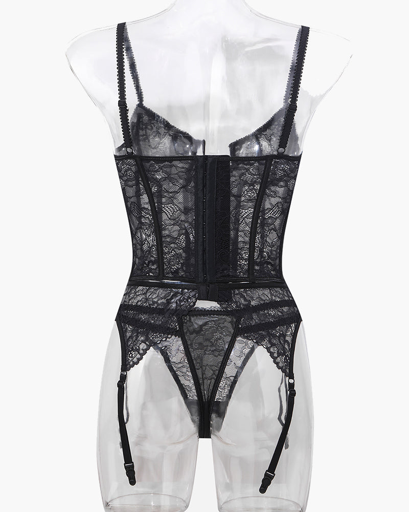 Push Up Corset Bra and Panty Sets Avidlove-Bra Sets - Tophatter Daily Deals