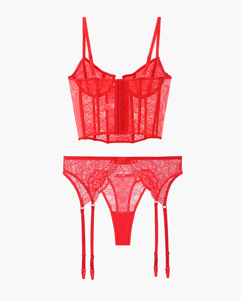 Push Up Corset Bra and Panty Sets Avidlove-Bra Sets - Tophatter Daily Deals