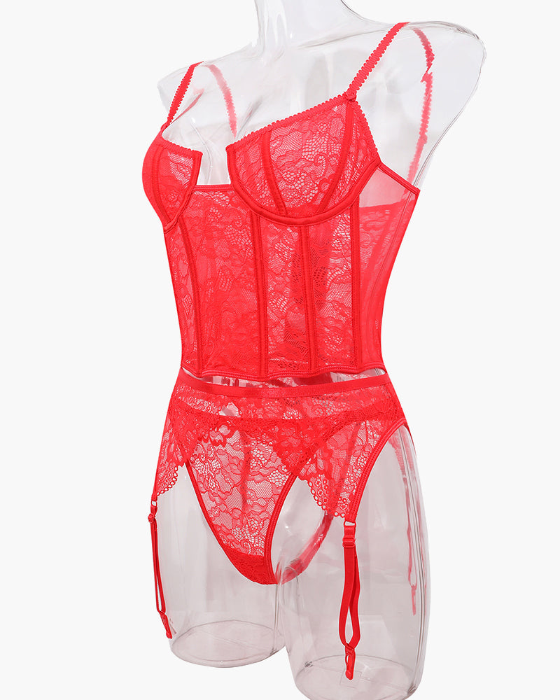 Push Up Corset Bra and Panty Sets Avidlove-Bra Sets - Tophatter Daily Deals