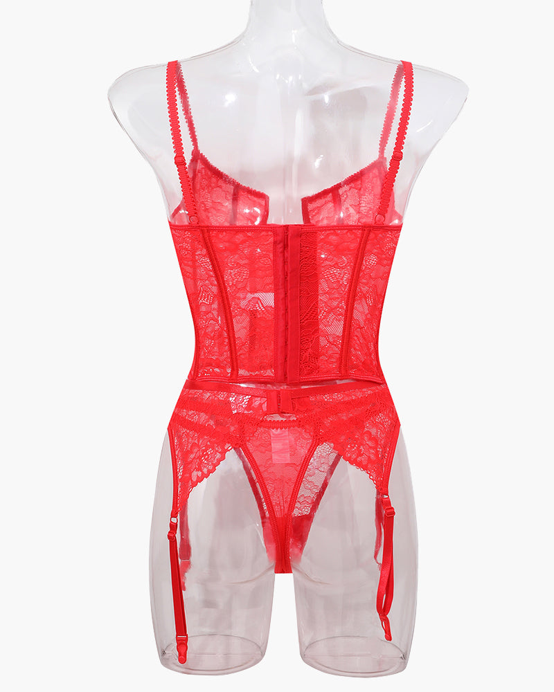 Push Up Corset Bra and Panty Sets Avidlove-Bra Sets - Tophatter Daily Deals