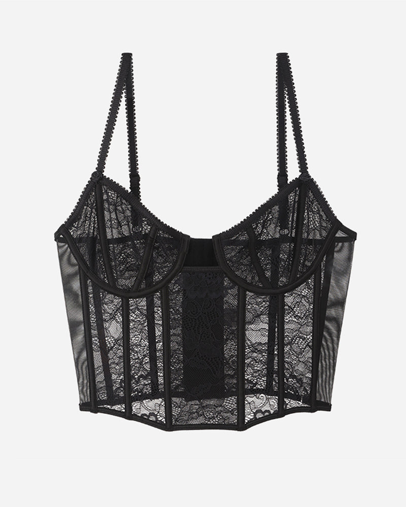 Push Up Corset Bra Black Avidlove-Bra - Tophatter Daily Deals