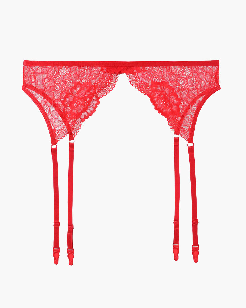 【M】Vintage Lace Garter Belt Red Avidlove-Garter Belt - Tophatter Daily Deals