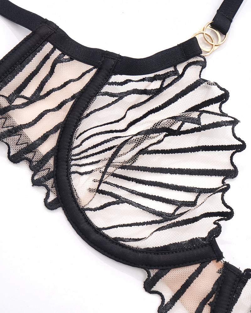 Thin Embroidered Bra Avidlove-Bra - Tophatter Daily Deals