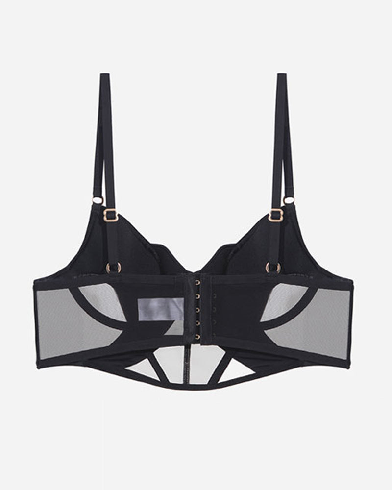 Push Up Mesh Hollow Bra Avidlove-Bra - Tophatter Daily Deals