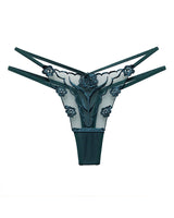 Rose Embroidery Thong Mesh Panties Avidlove-Panty - Tophatter Daily Deals