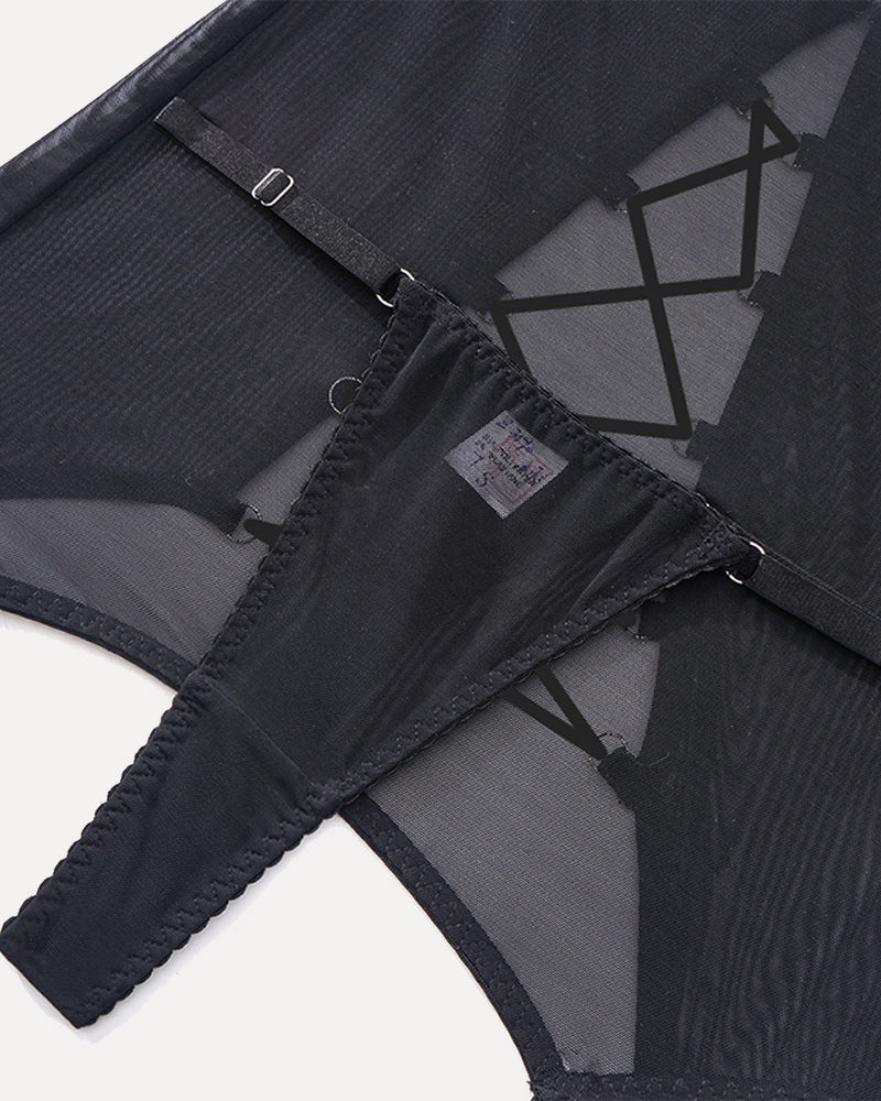 Hollow Out Tops and Skirt Sets with Gloves Avidlove-Skirt Set - Tophatter Daily Deals