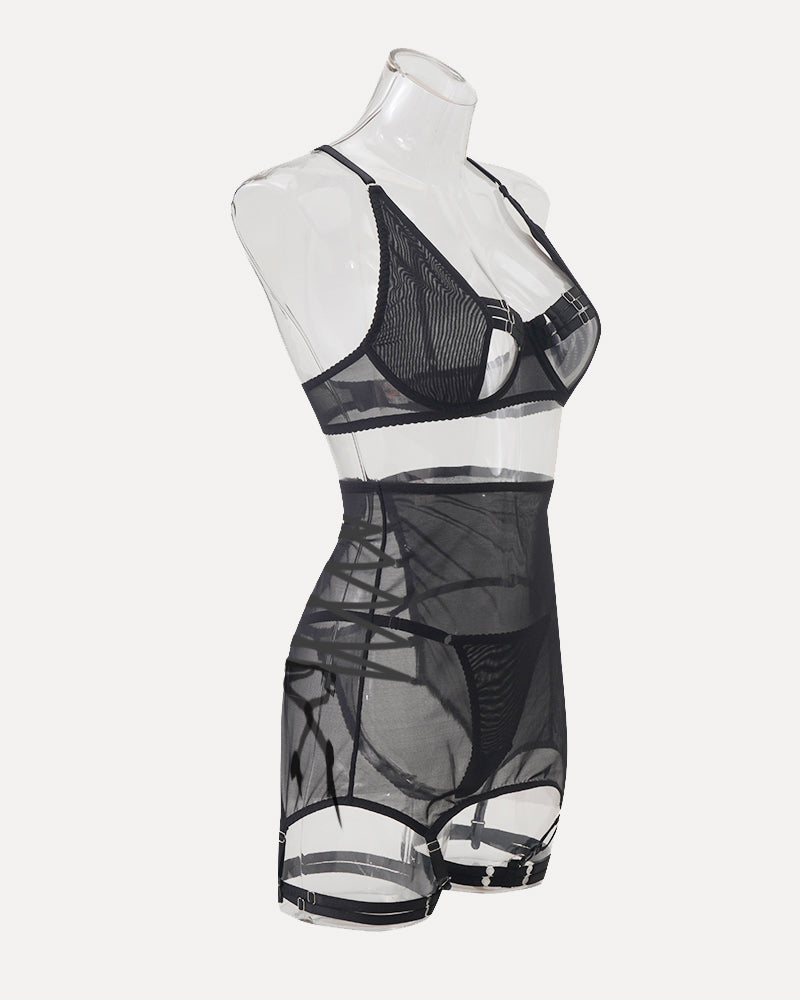 Hollow Out Tops and Skirt Sets with Gloves Avidlove-Skirt Set - Tophatter Daily Deals