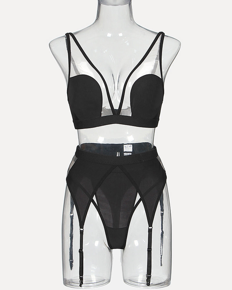 Exotic Gloves Mesh Lingerie Sets Avidlove-Bra Sets - Tophatter Daily Deals