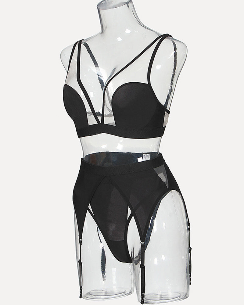 Exotic Gloves Mesh Lingerie Sets Avidlove-Bra Sets - Tophatter Daily Deals