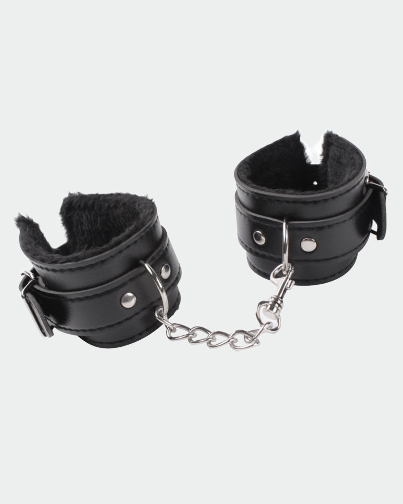 Plush Wrist Brace Leather Handcuffs Avidlove-Accessory - Tophatter Daily Deals