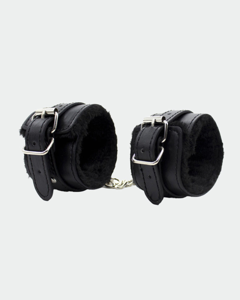 Plush Wrist Brace Leather Handcuffs Avidlove-Accessory - Tophatter Daily Deals