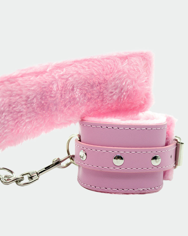 Plush Wrist Brace Leather Handcuffs Avidlove-Accessory - Tophatter Daily Deals