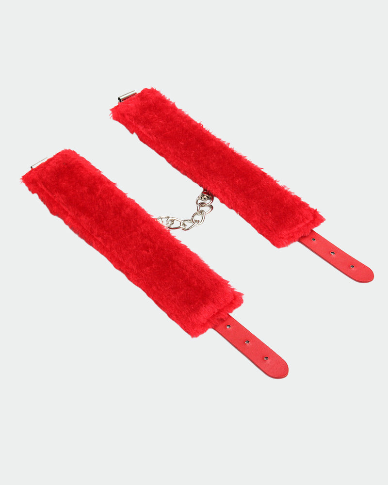 Plush Wrist Brace Leather Handcuffs Avidlove-Accessory - Tophatter Daily Deals