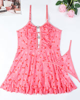 ⚡Flash Sale-Heart Dots Hollow Babydoll Avidlove-Babydolls - Tophatter Daily Deals