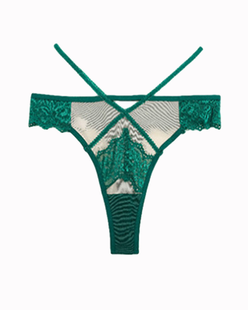 Mid-Rise High Stretch Panties Green Avidlove-Panty - Tophatter Daily Deals