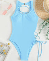 Lace-Up One Piece Swimsuit Avidlove-Swimsuit - Tophatter Daily Deals