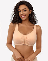Front Clasp Non-Wired Breathable Bra Avidlove-Bra - Tophatter Daily Deals