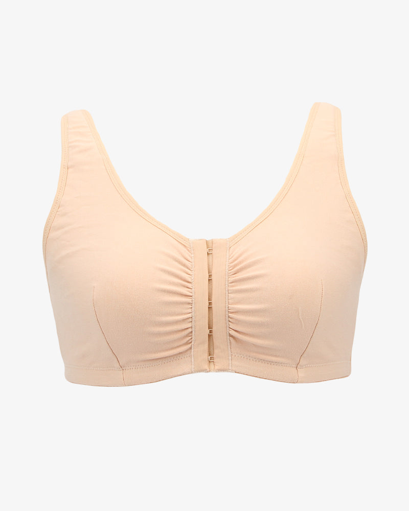 Front Clasp Non-Wired Breathable Bra Papaya Avidlove-Bra - Tophatter Daily Deals