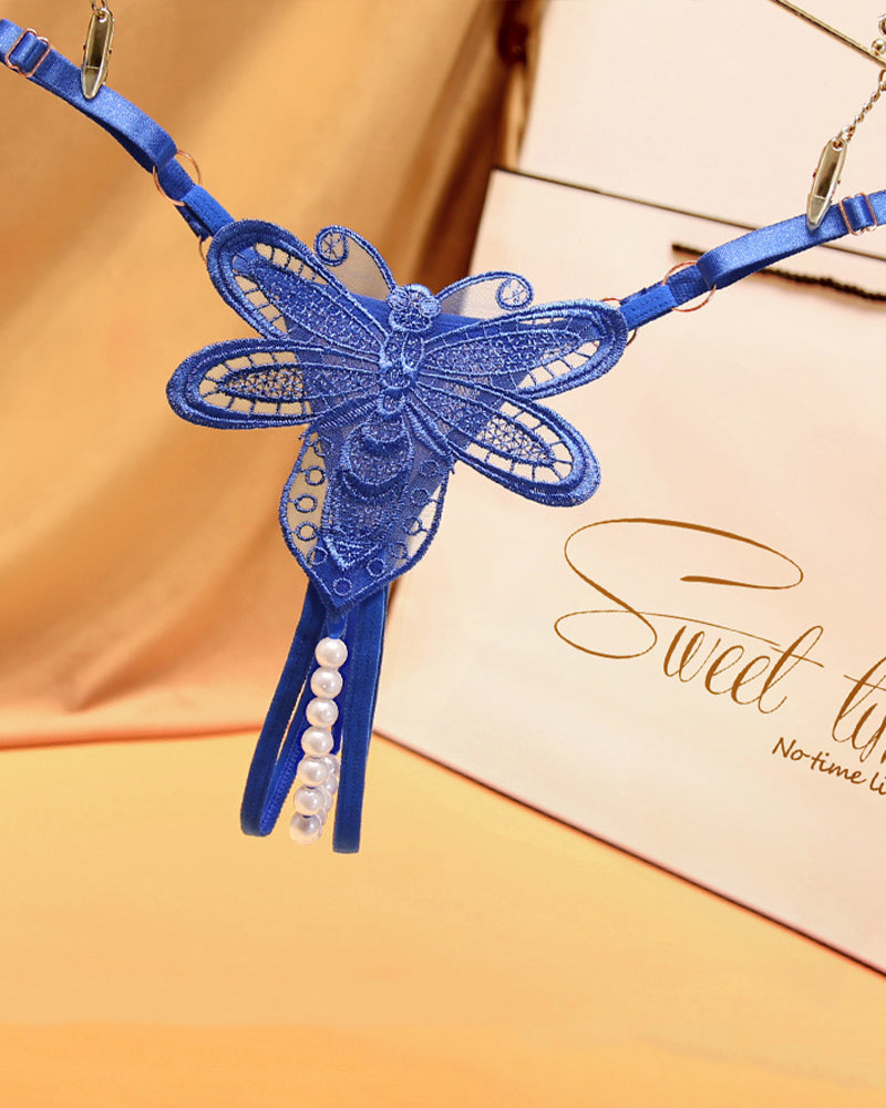 【M】Pearl Crotchless Thong Panties Avidlove-Panty - Tophatter Daily Deals