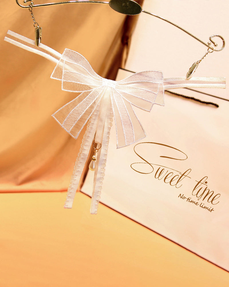 Bowknot Crotchless Beaded Thong Avidlove-Panty - Tophatter Daily Deals