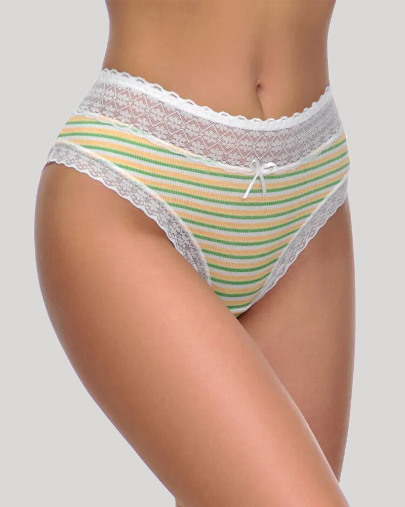 Lace print stripes Panties Avidlove-Panty - Tophatter Daily Deals