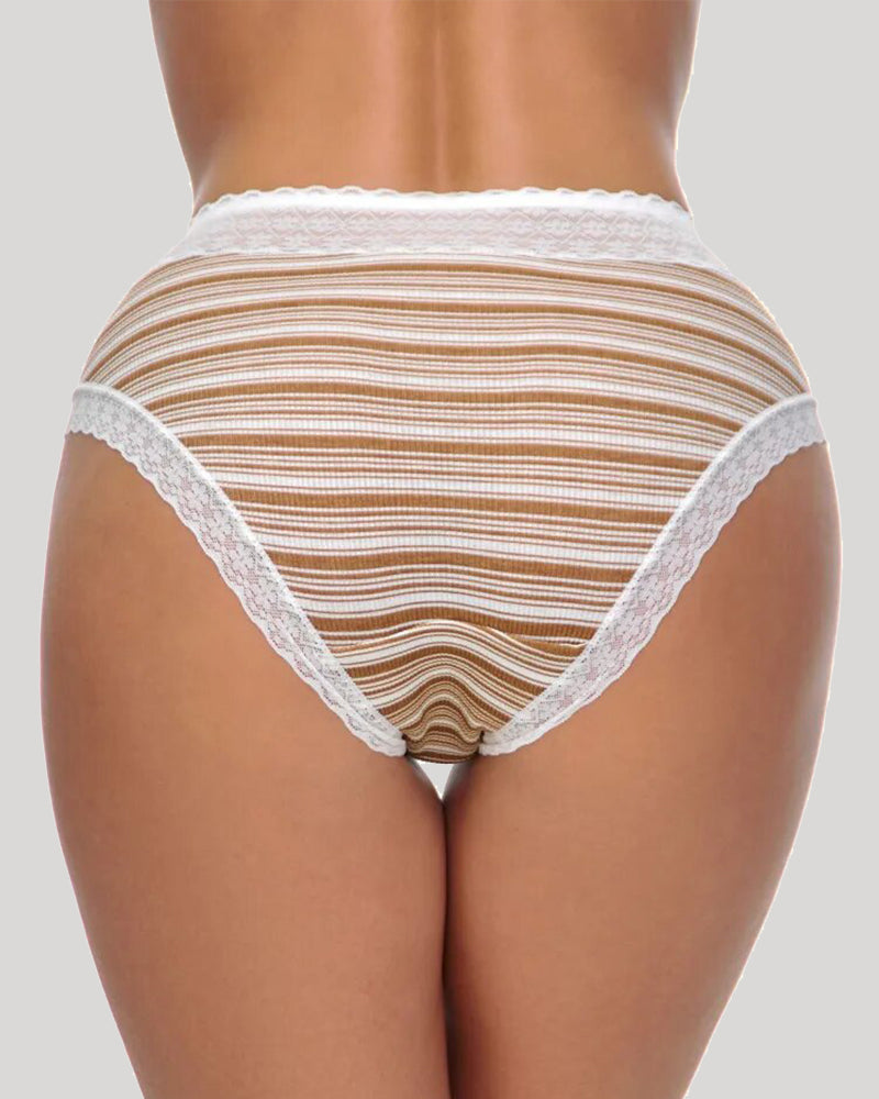 Lace print stripes Panties Avidlove-Panty - Tophatter Daily Deals