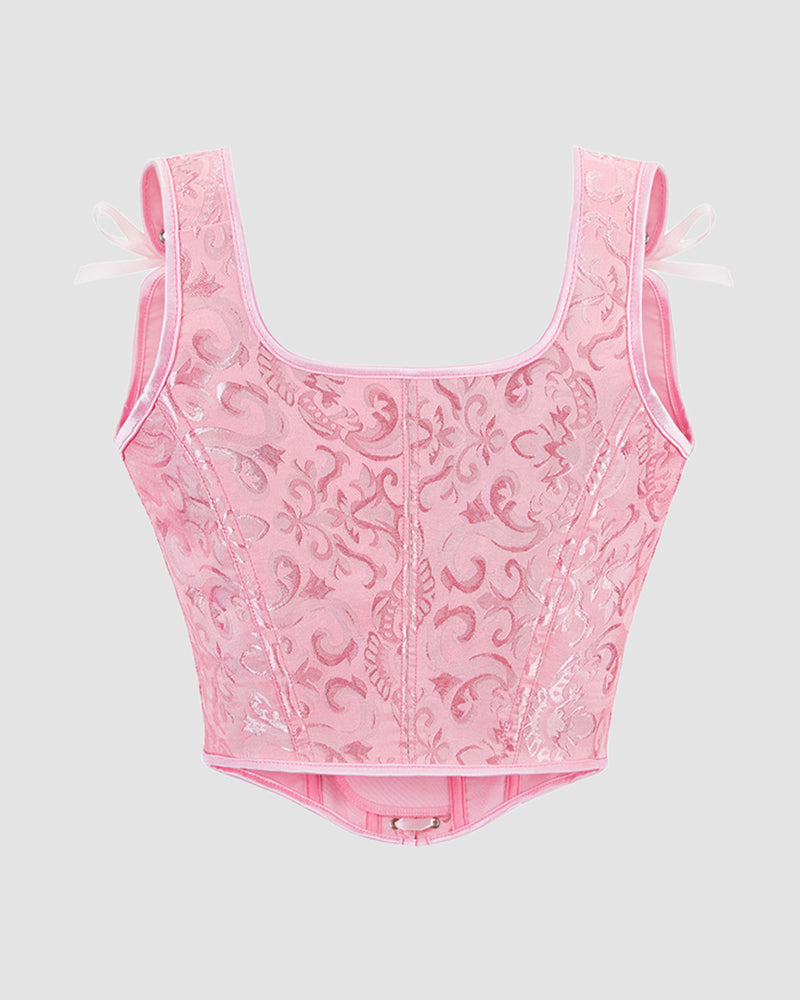 1950s 13 Boned Cotton Lace-Up Corset Avidlove-Corset - Tophatter Daily Deals