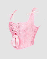 1950s 13 Boned Cotton Lace-Up Corset Avidlove-Corset - Tophatter Daily Deals