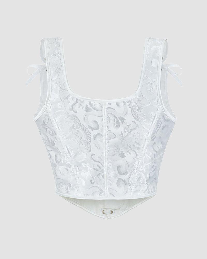1950s 13 Boned Cotton Lace-Up Corset Avidlove-Corset - Tophatter Daily Deals