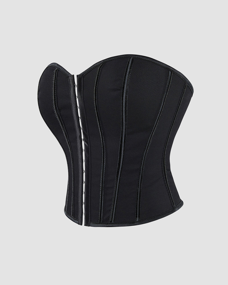 1960s 14 Boned Cotton Leopard Single Breasted Corset Avidlove-Corset - Tophatter Daily Deals