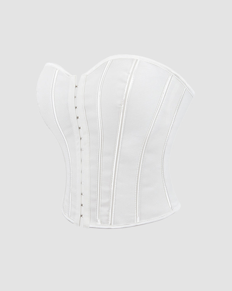 1960s 14 Boned Cotton Leopard Single Breasted Corset Avidlove-Corset - Tophatter Daily Deals
