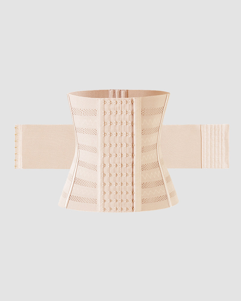 Double Reinforced Waist Corset Pink Avidlove-Corset - Tophatter Daily Deals
