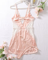 Slim Fit Hollow Strap Nightdress Avidlove-Dresses - Tophatter Daily Deals