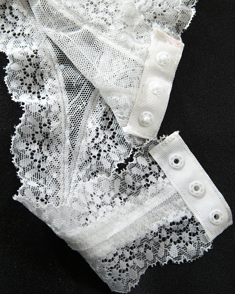 Sheer Lace Underwear Mini Bodysuit Avidlove-Bodysuits - Tophatter Daily Deals
