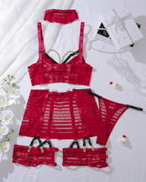 Metal Chain Bra Skirt Three-piece Set Avidlove-Bra Sets - Tophatter Daily Deals