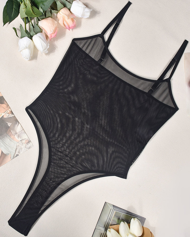 Mesh Sheer Bodysuits Avidlove-Bodysuits - Tophatter Daily Deals