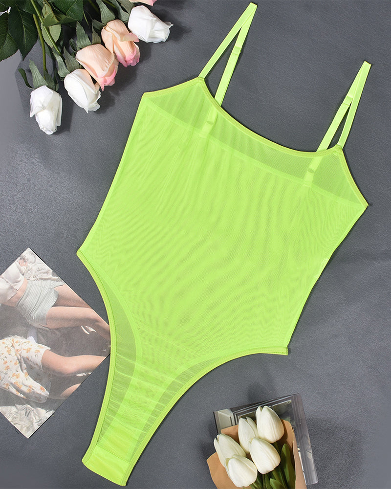 Mesh Sheer Bodysuits Avidlove-Bodysuits - Tophatter Daily Deals